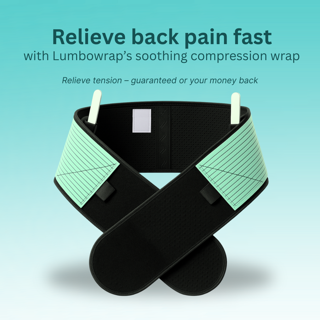 Back Stretch Wraps Lumbowrap® Dual-Compression Back & Hips Stability Brace – Lumbohealth