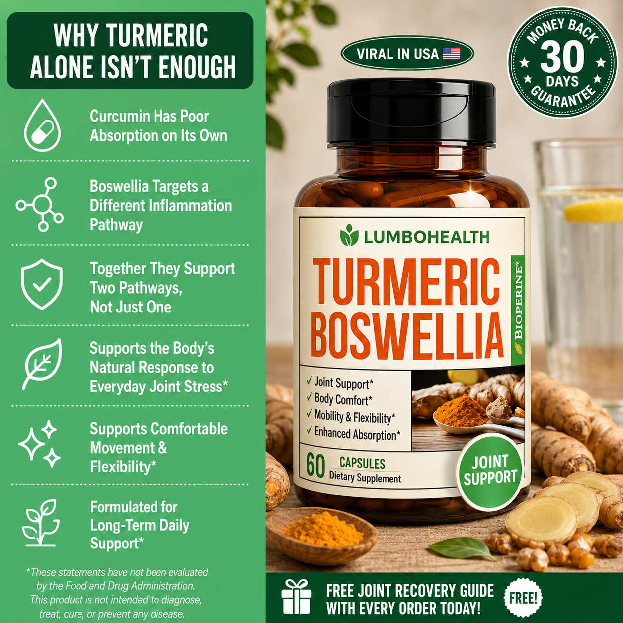 Turmeric & Boswellia Joint Inflammation Complex