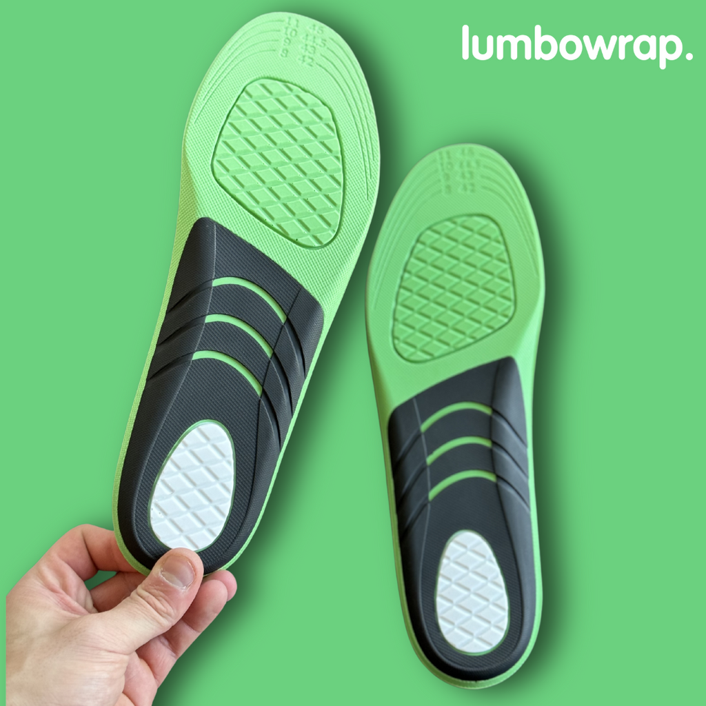 Lumbowrap® - The Plantar Fasciitis Insoles For Heavy People (2 pack)