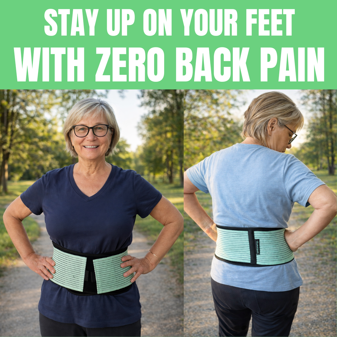 Lumbowrap® - The Complete Hip & Lower Back Wrap For Easier Walking & Standing