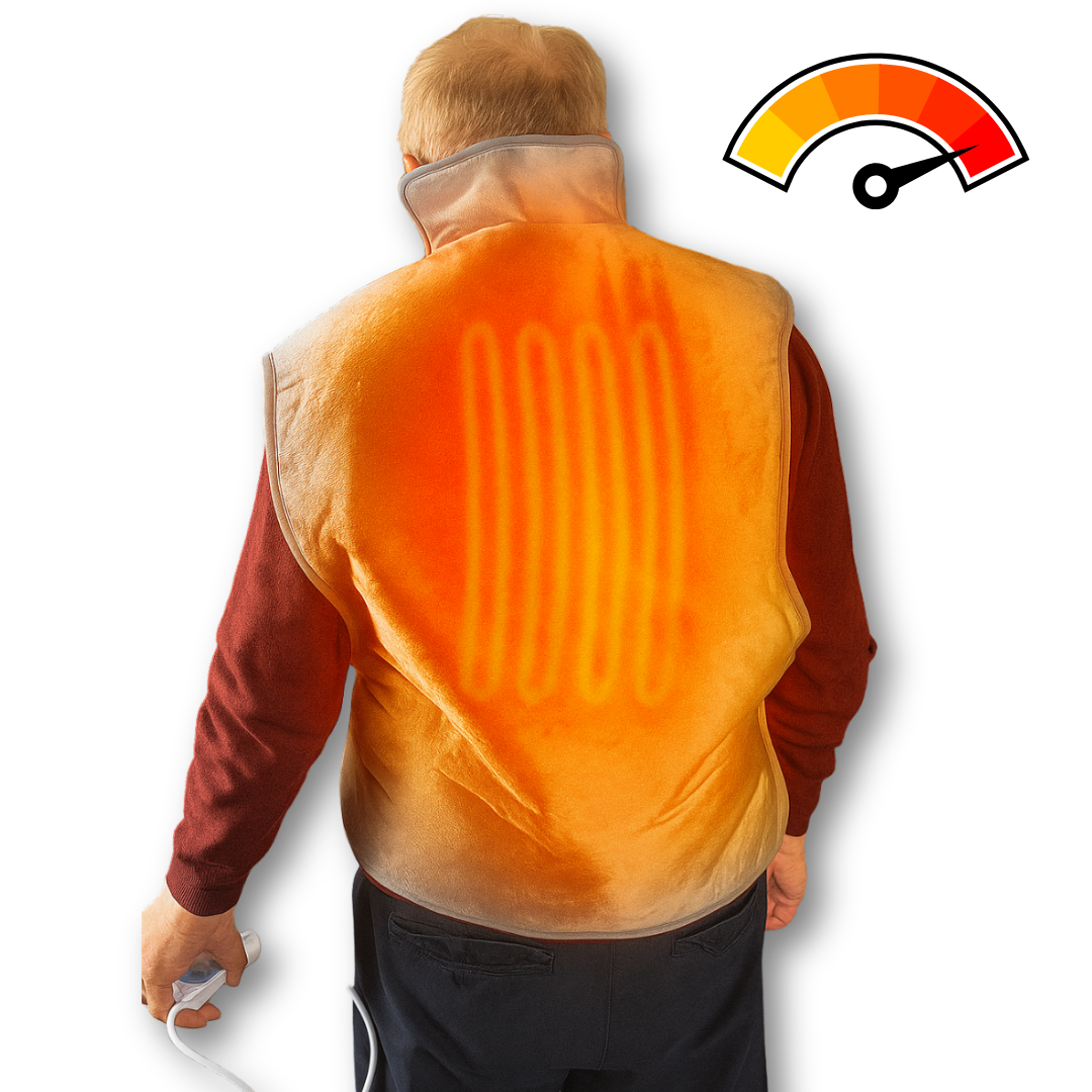 Lumbowrap® - The Weighted Back & Shoulders Heating Pad With New Heat-Relief 2.0 Technology