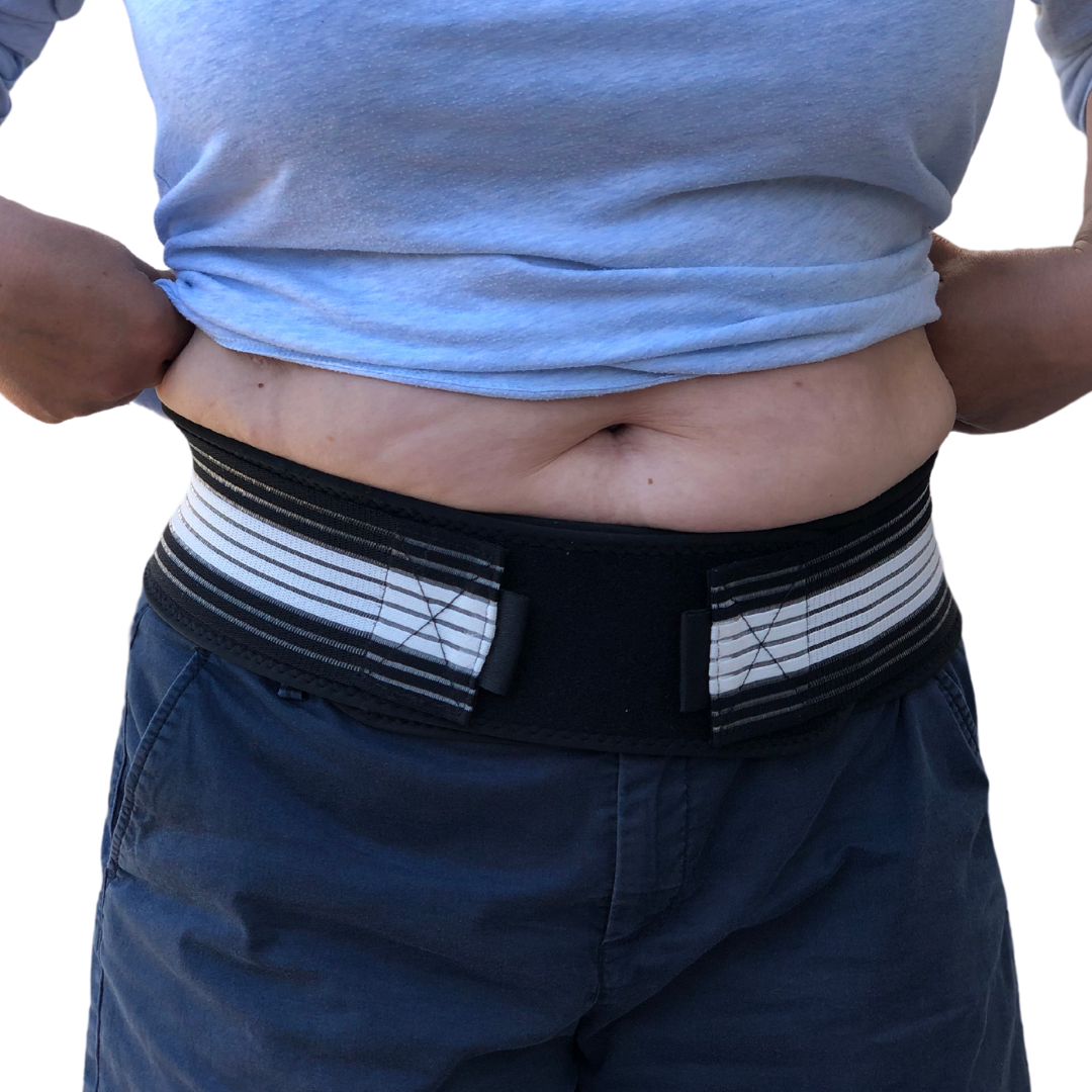 Back Stretch Wraps Lumbowrap® - The Plus-Size Lower Back Wrap With Metal Strips For Sciat ...