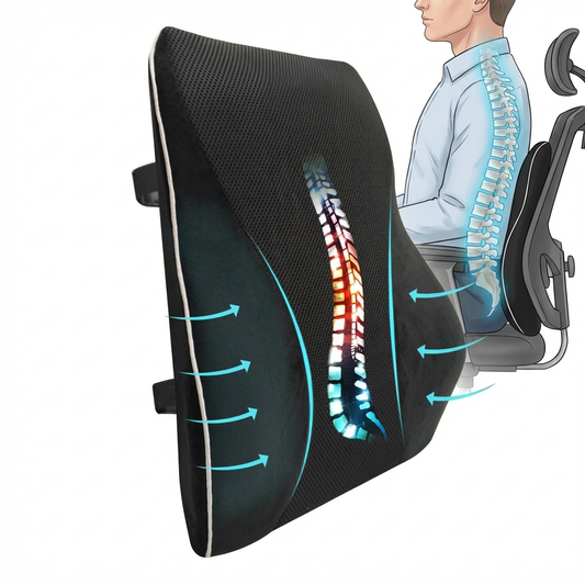 Lumbowrap® - The Lumbar Seat Cushion