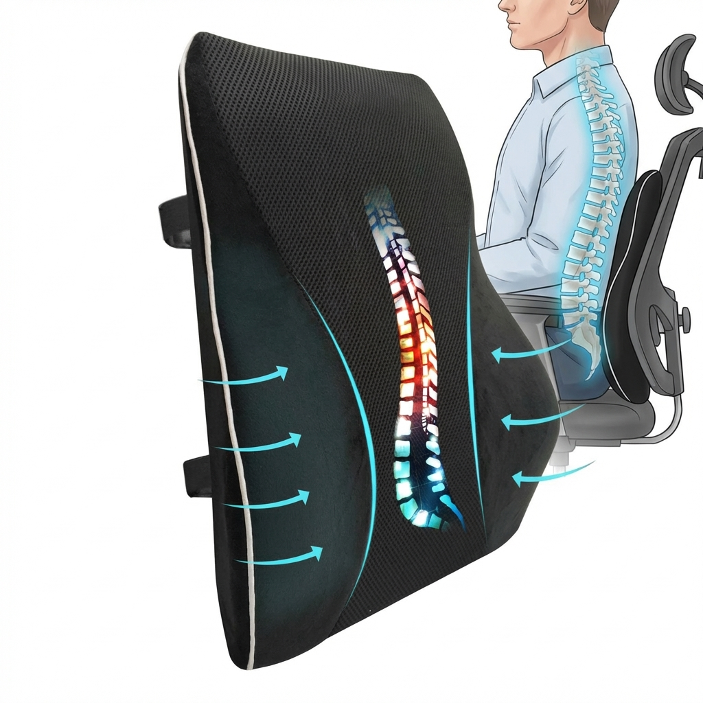 Lumbowrap® - The Lumbar Seat Cushion