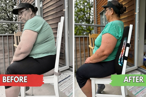 Lumbowrap® - The Lumbar Seat Cushion