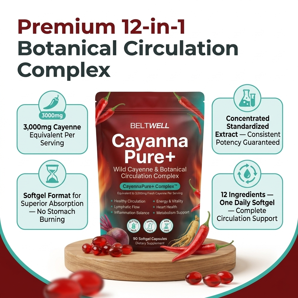 Wild Cayenne Joint Inflammation & Circulation Complex