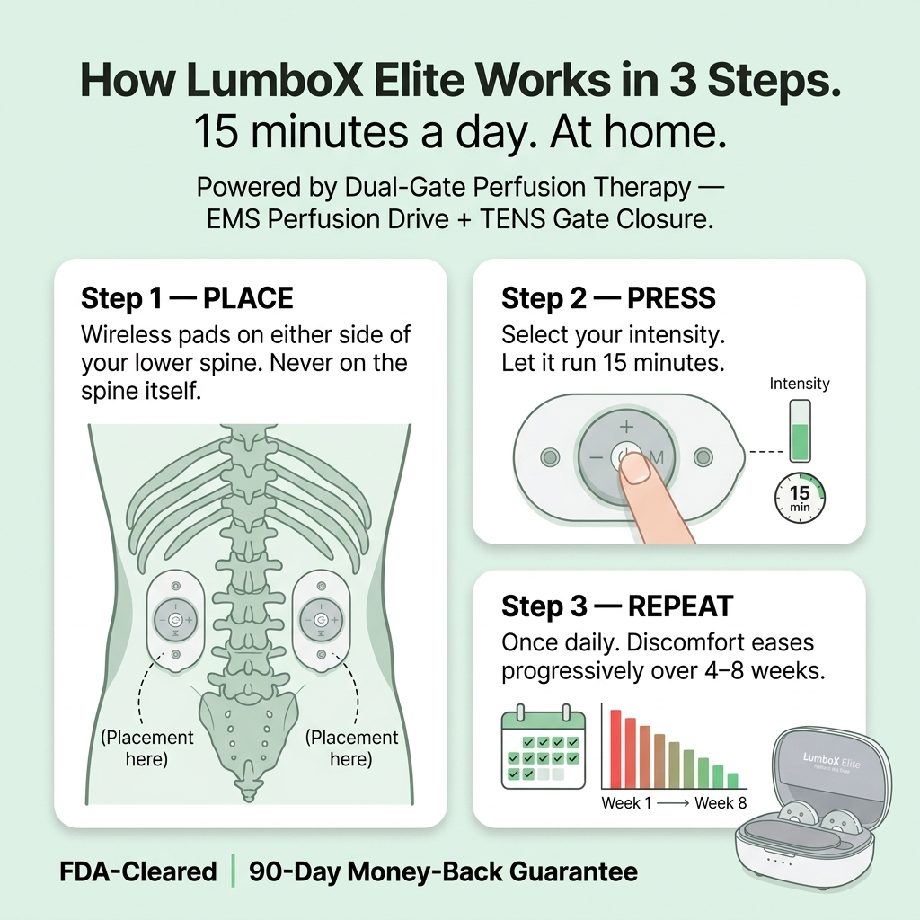 LumboX Elite — Nerve Circulation Spinal Stenosis Therapy