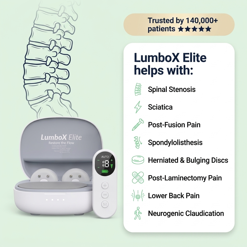 LumboX Elite — Nerve Circulation Spinal Stenosis Therapy