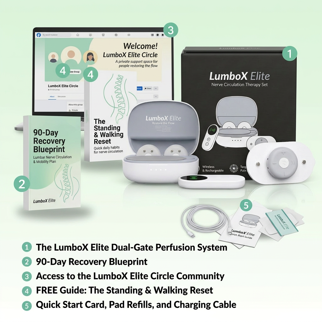 LumboX Elite — Nerve Circulation Spinal Stenosis Therapy