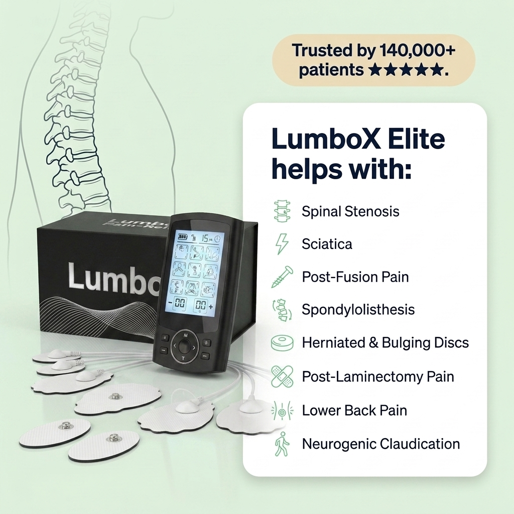 LumboX Elite — Nerve Circulation Pain Relief Device