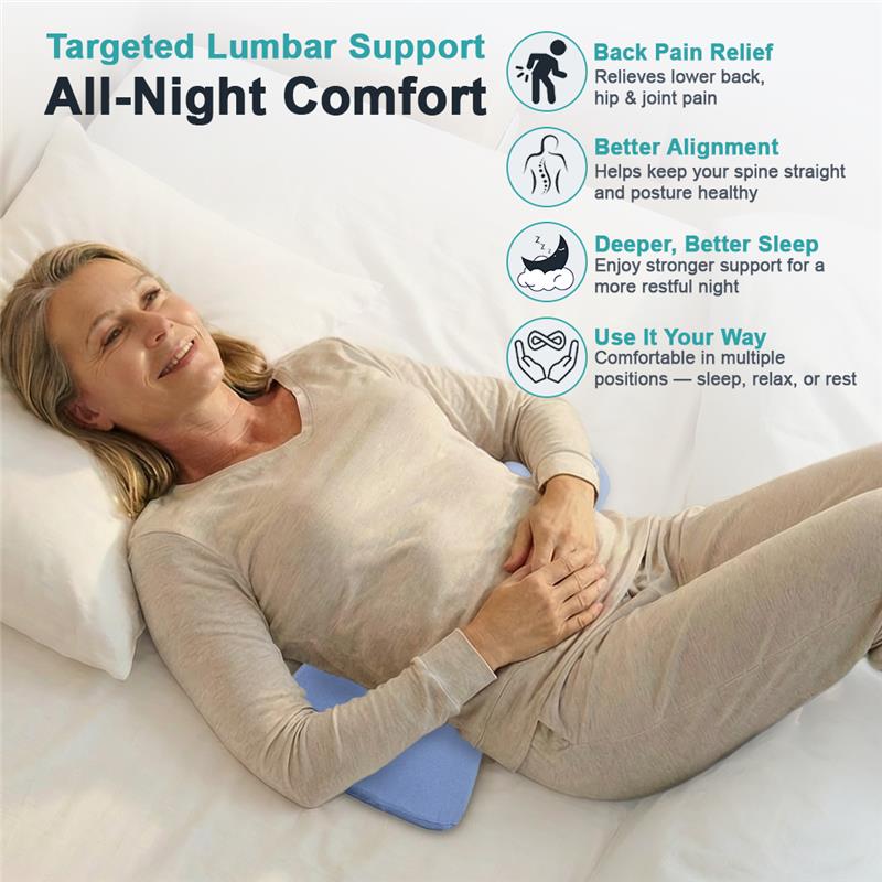 Lumbowrap® Ergonomic Lumbar Pillow